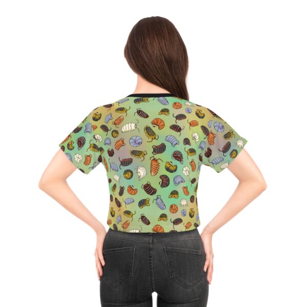 Isopods Crop Top (Green) - Image 4