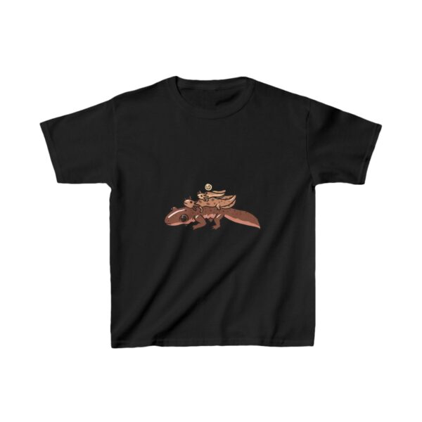 Salamander Life Cycle Kids Heavy Cotton™ Tee (Brown) - Image 21