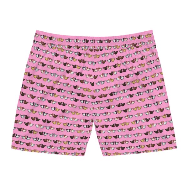 Love Doves Swim Shorts (Pink) - Image 6