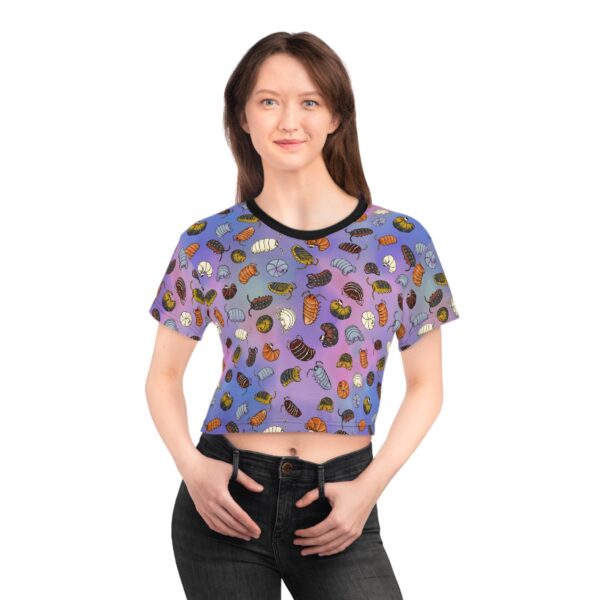 Isopods Crop Top (Blue) - Image 7