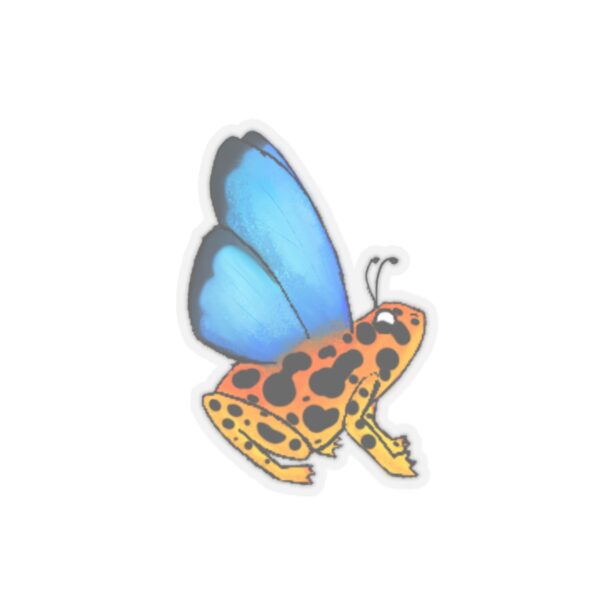 Fairy Frog Sticker (Orange) - Image 7