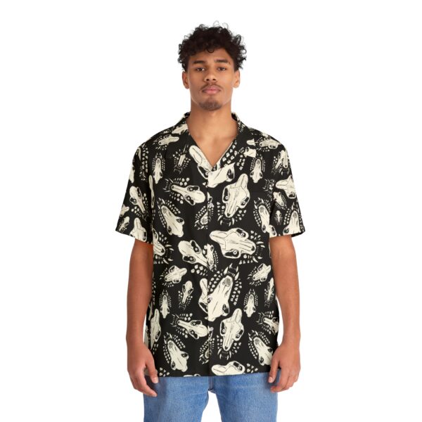 Bite Pattern Hawaiian Shirt - Image 3