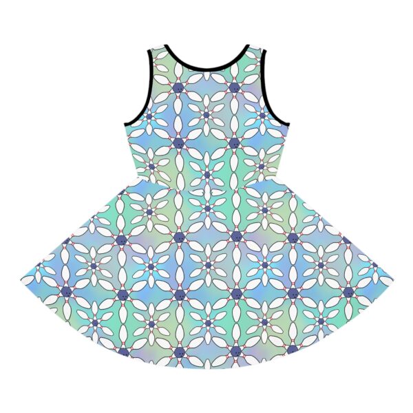 Bowling Pins Girls' Sleeveless Sundress - Image 2