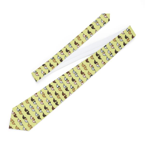 Love Doves Necktie (Yellow)