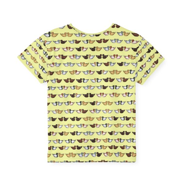 Love Doves Kids Sports Jersey (Yellow) - Image 3