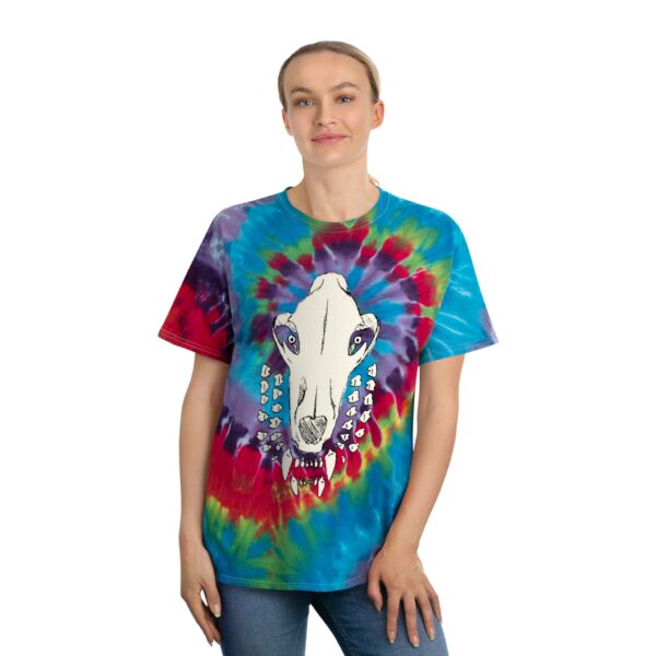 Bite Pattern Tie-Dye Tee (Bear) - Image 8