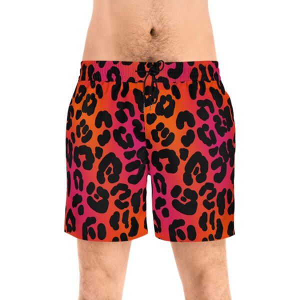 Neon Leopard Swim Shorts - Image 7