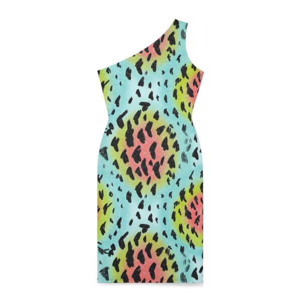 Trout Skin Shoulder Dress (Rainbow) - Image 2