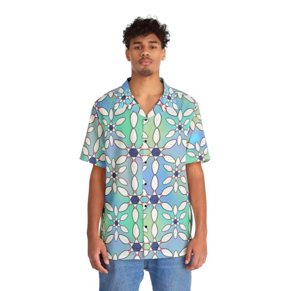 Copy of Black Light Sunflowers Hawaiian Shirt (Rainbow) - Image 10