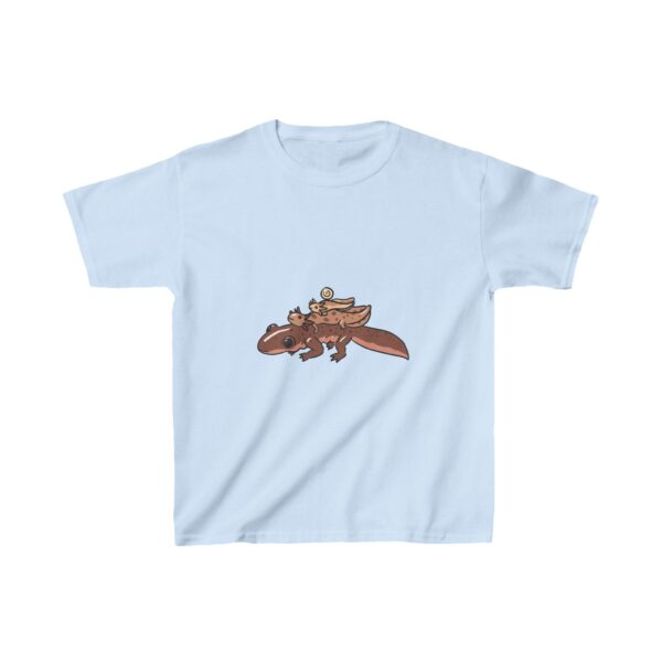 Salamander Life Cycle Kids Heavy Cotton™ Tee (Brown) - Image 33