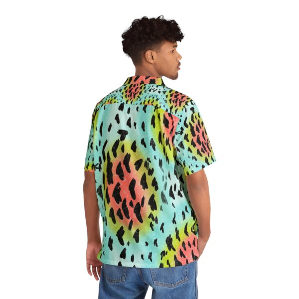 Trout Skin Hawaiian Shirt (Rainbow) - Image 4