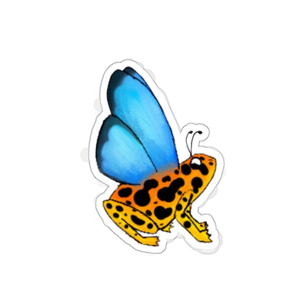 Fairy Frog Sticker (Orange) - Image 10