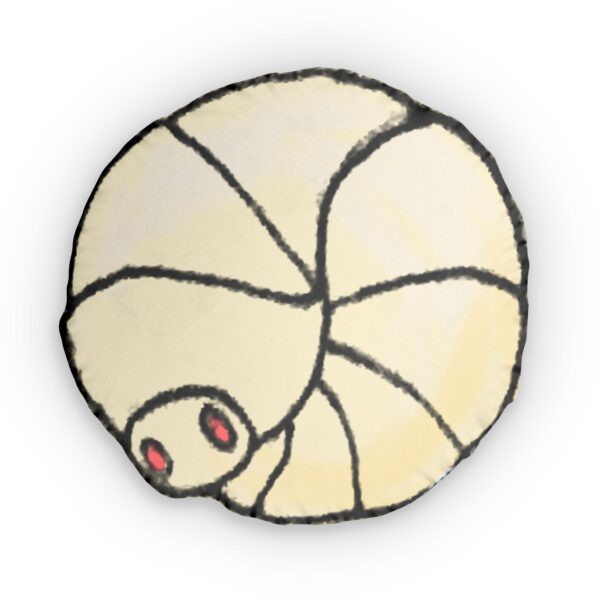 Rolled Isopod Custom Shaped Pillow (Albino)