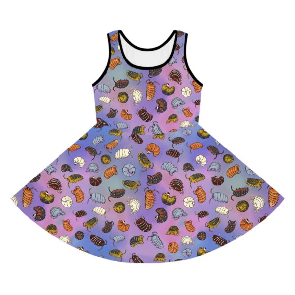 Isopods Girls' Sleeveless Sundress (Blue)