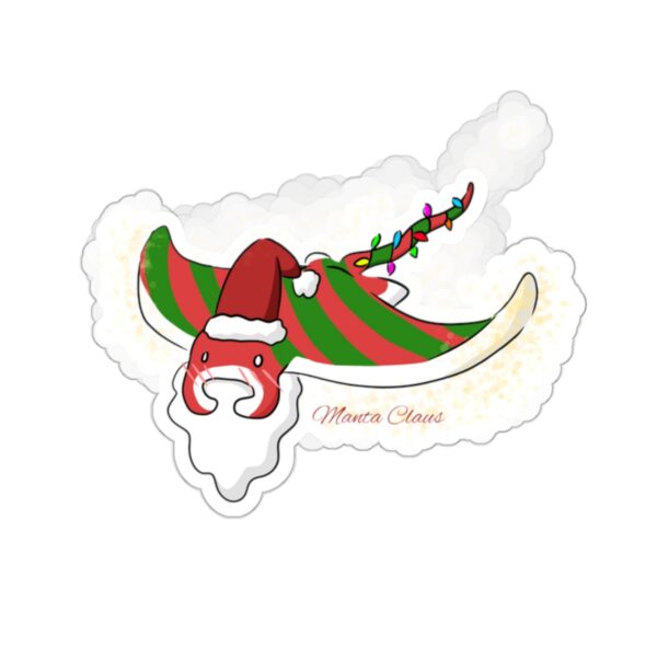 Manta Claus Sticker - Image 4