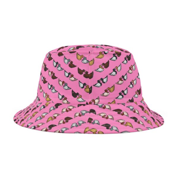 Love Doves Bucket Hat (Pink) - Image 3