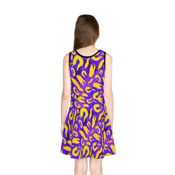 Banana Slugs Girls' Sleeveless Sundress - Image 4