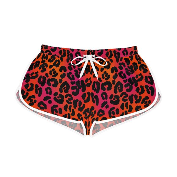 Neon Leopard Women's Relaxed Shorts