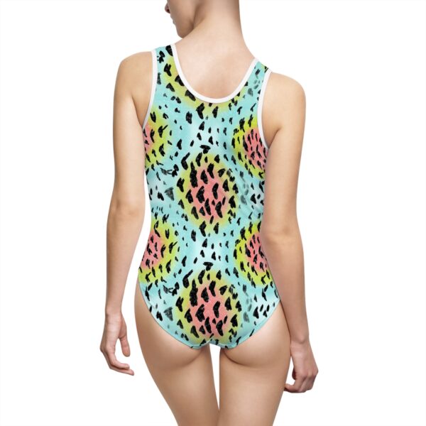 Trout Skin One-Piece Swimsuit (Rainbow) - Image 2