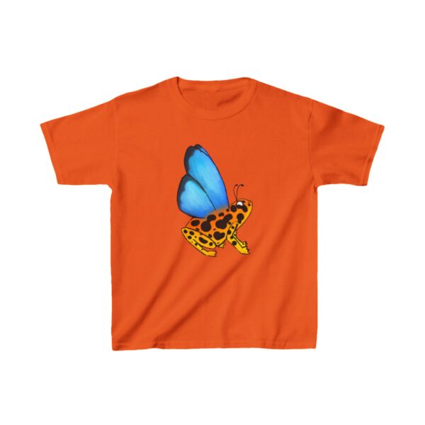 Fairy Frog Kids Heavy Cotton™ Tee (Orange) - Image 21