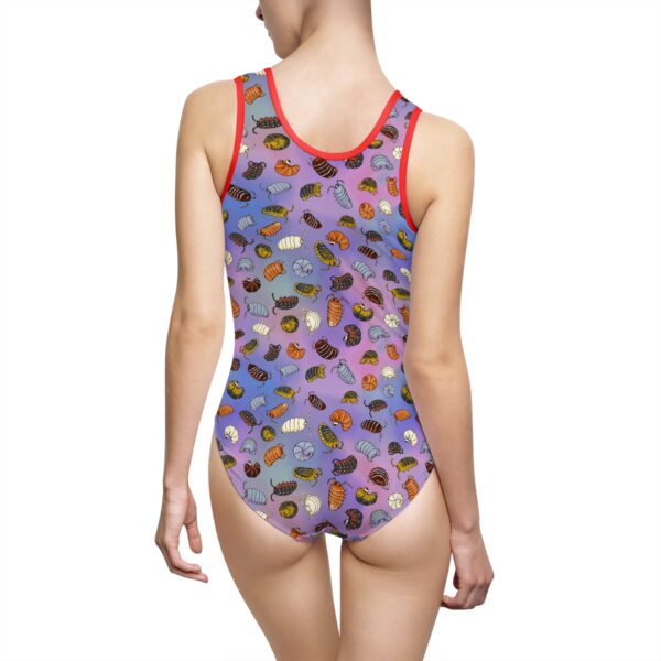 Isopods One-Piece Swimsuit (Blue) - Image 6