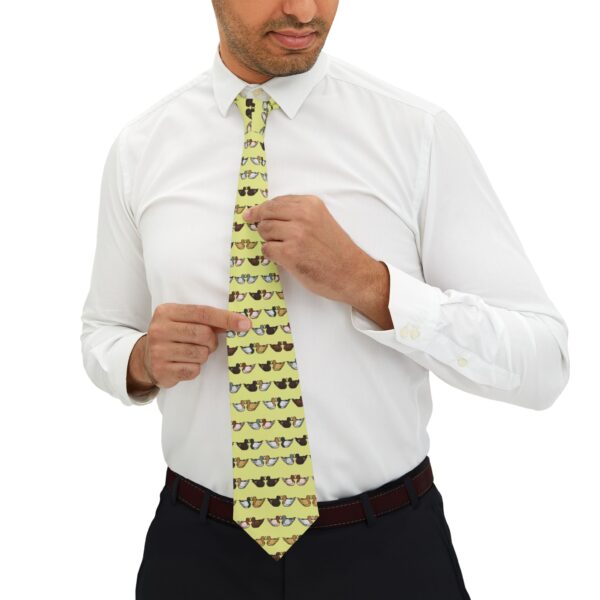 Love Doves Necktie (Yellow) - Image 4