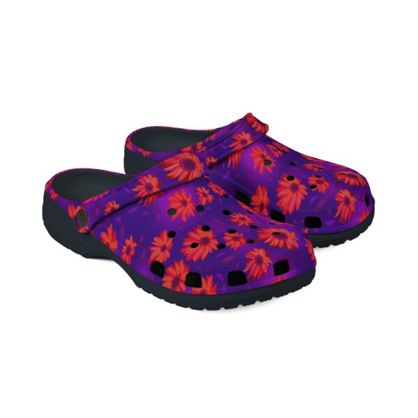 Black Light Sunflower Foam Shoes - Image 5