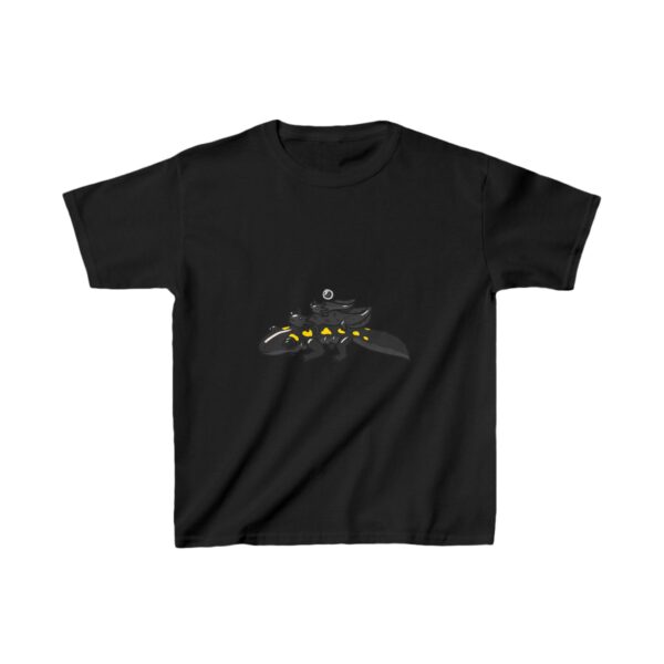 Salamander Life Cycle Kids Heavy Cotton™ Tee (Black) - Image 19