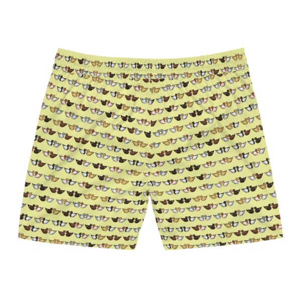 Love Doves Swim Shorts (Yellow) - Image 6