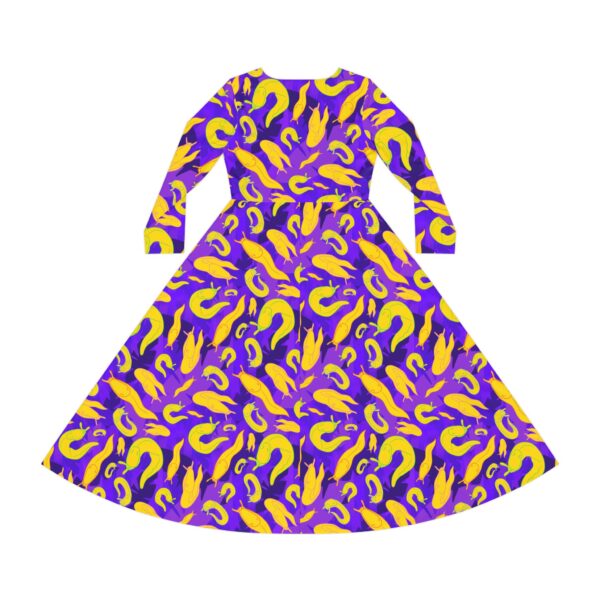 Banana Slug Long Sleeve Dress - Image 2