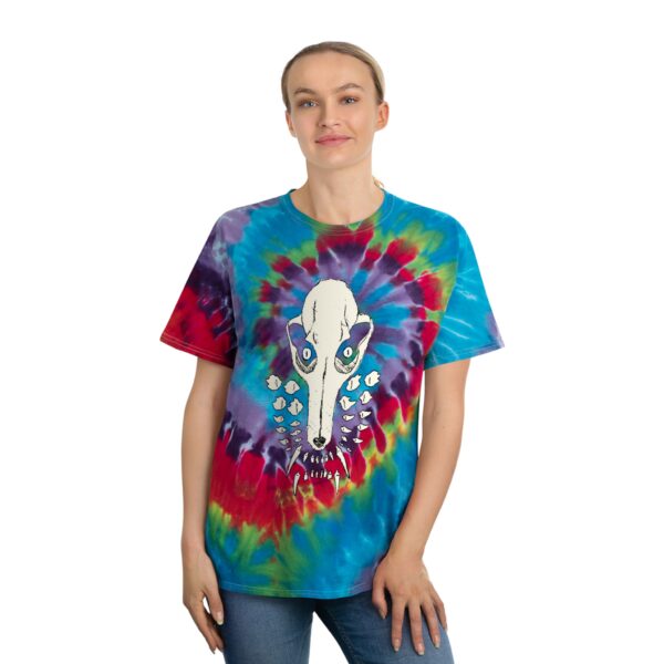 Bite Pattern Tie-Dye Tee (Fox) - Image 8