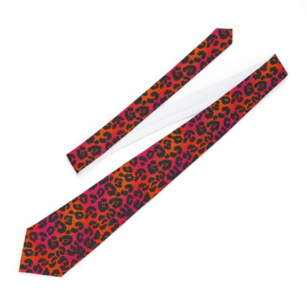 Neon Leopard Necktie