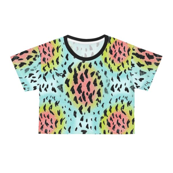 Trout Skin Crop Top (Rainbow)