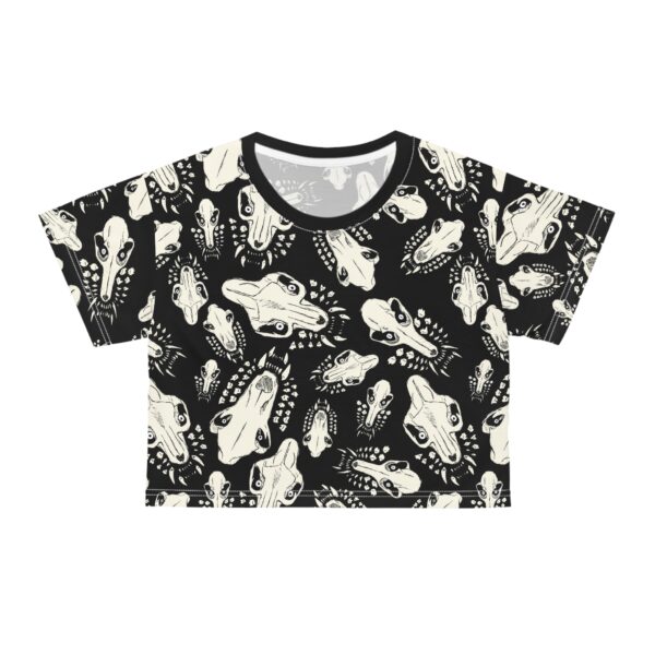 Bite Pattern Crop Top