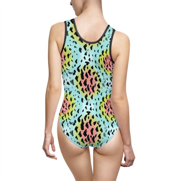 Trout Skin One-Piece Swimsuit (Rainbow) - Image 10