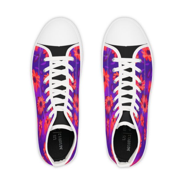 Black Light Sunflower Sneakers - Image 2