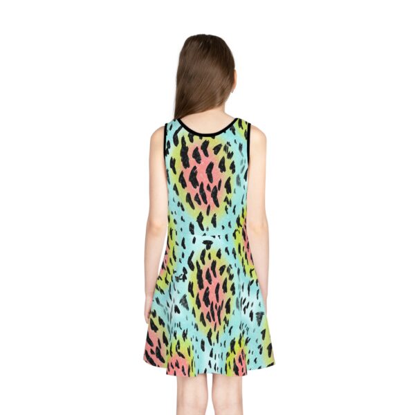 Trout Skin Girls' Sleeveless Sundress (Brown) - Image 4