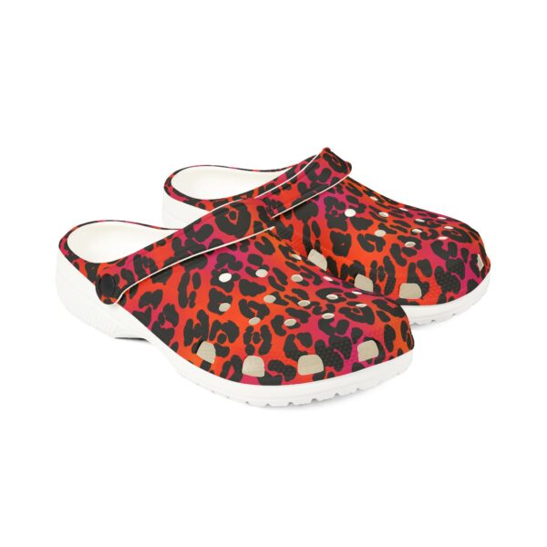 Neon Leopard Foam Shoes