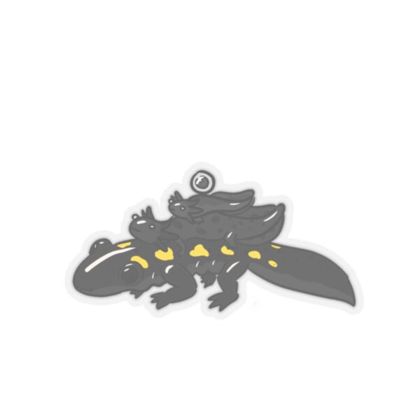 Salamander Life Cycle Sticker (Black)