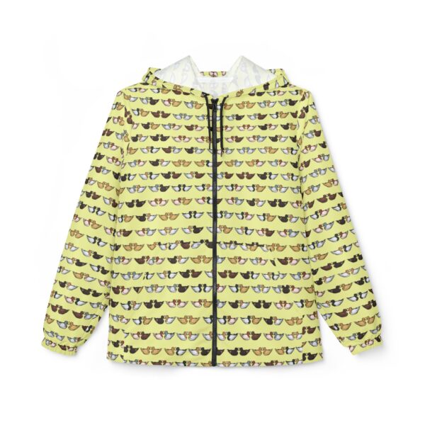 Love Doves Windbreaker Jacket (Yellow)