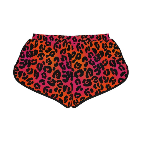 Neon Leopard Women's Relaxed Shorts - Image 6