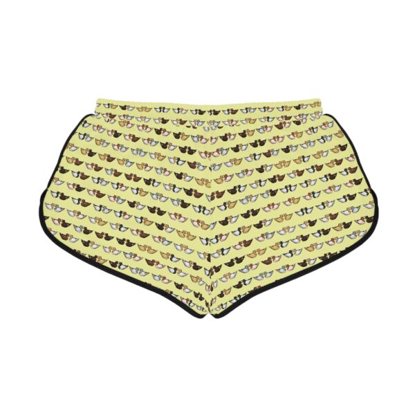 Love Doves Women's Relaxed Shorts (Yellow) - Image 6