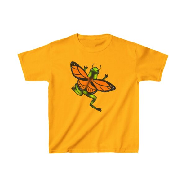 Fairy Frog Kids Heavy Cotton™ Tee (Green) - Image 7