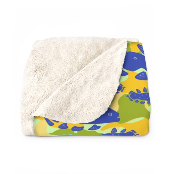 Ancient Things Sherpa Fleece Blanket - Image 6