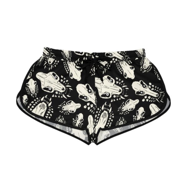 Bite Pattern Women's Relaxed Shorts - Image 5