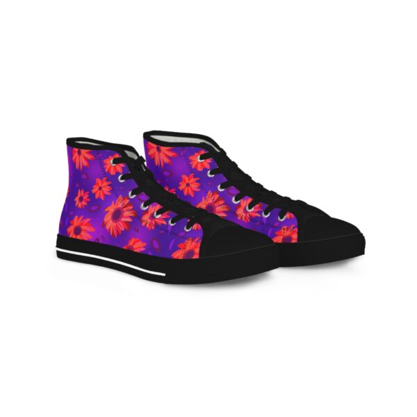 Black Light Sunflower Sneakers - Image 9