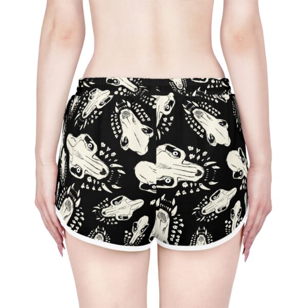 Bite Pattern Women's Relaxed Shorts - Image 4