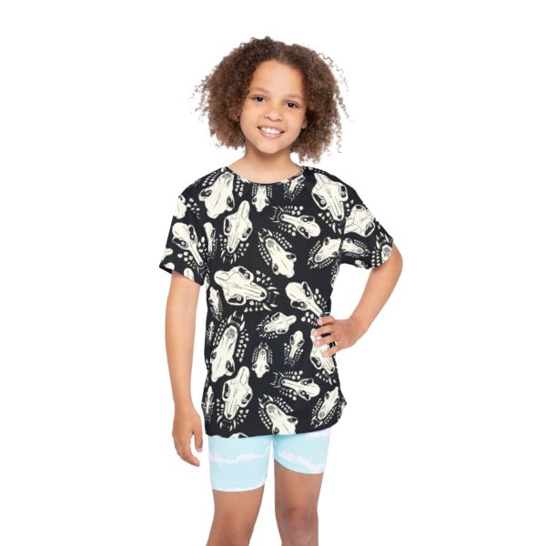 Bite Pattern Kids Sports Jersey