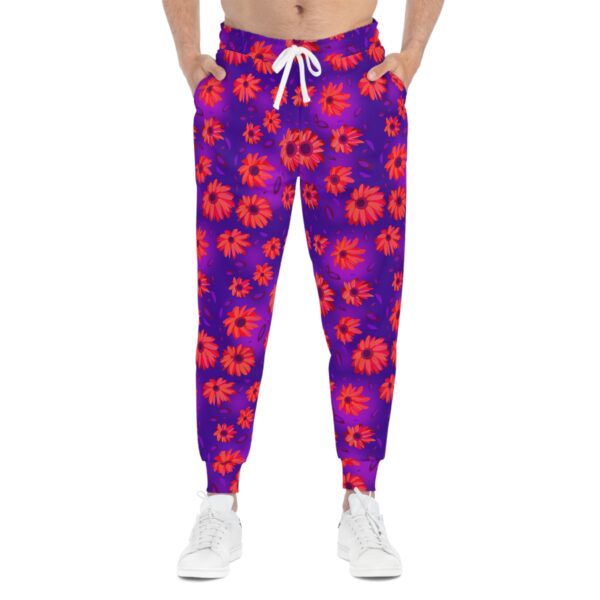 Black Light Sunflower Joggers - Image 3