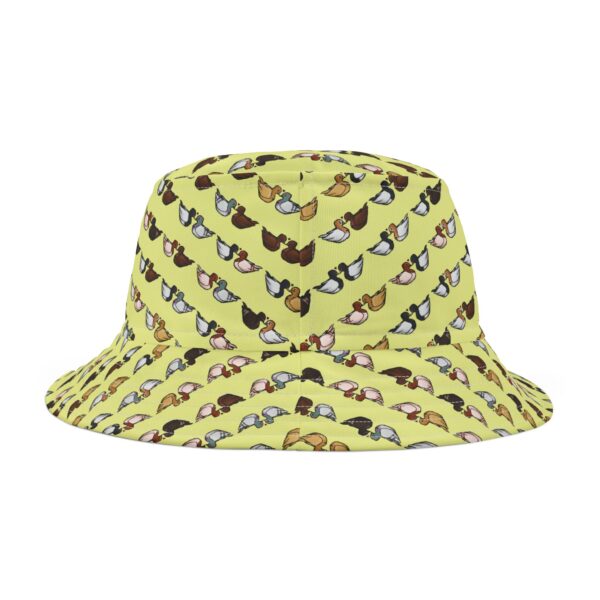 Love Doves Bucket Hat (Yellow) - Image 3